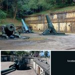 Batteries at Corregidor Island