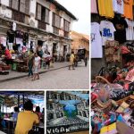 The centuries-old houses convert into shops
