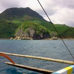 Boat ride view of Caramoan