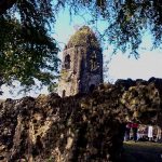 Cagsawa Ruins near Mayon Volcano in Legazpi Albay