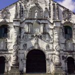 Daraga Church's white-washed facade