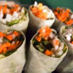 Vietnamese fresh spring roll Mercato Centrale night food market tent at the Fort Bonifacio Global City (BGC), Taguig