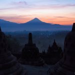 Sunrise tour of Borobudur temple in Indonesia