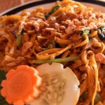 Food at Yoschi's Hotel near Mt. Bromo in Indonesia