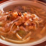 Food at Yoschi's Hotel near Mt. Bromo in Indonesia