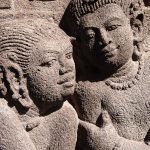 Bas Relief and other ornamentation at Prambanan temples in Indonesia