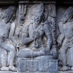 Bas Relief and other ornamentation at Prambanan temples in Indonesia