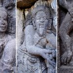 Bas Relief and other ornamentation at Prambanan temples in Indonesia