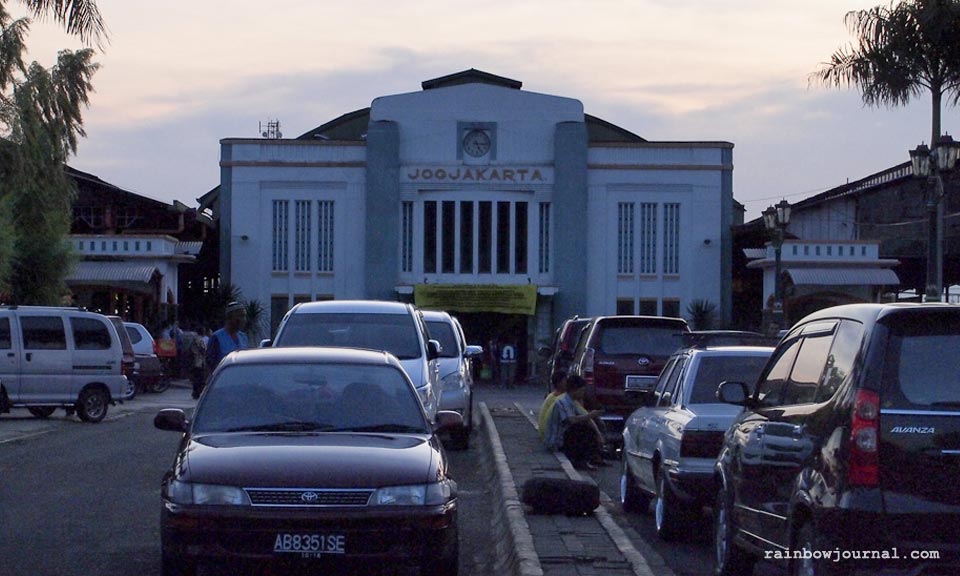 Yogyakarta or Tugu train station in Yogyakarta
