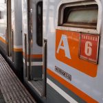 Train at Gambir Station Jakarta, train from Jakarta to Yogyakarta