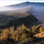 Steps to viewing deck of Mt Bromo Sunrise tour, Indonesia