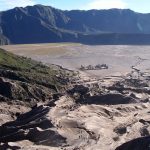 Mt. Bromo's crater in Indonesia