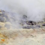 Sulfur Collection at Kawah Ijen in Indonesia