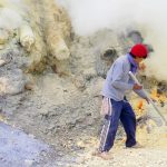 Miners of Kawah Ijen in Indonesia