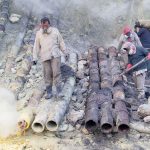 Miners of Kawah Ijen in Indonesia