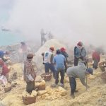Miners of Kawah Ijen in Indonesia