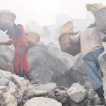 Sulfur Miners of Kawah Ijen in Indonesia