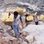 Sulfur Miners of Kawah Ijen in Indonesia