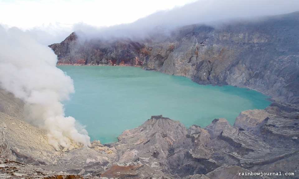 Kawah Ijen in Indonesia