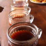 We tried 8 different flavors, if you will, of coffee.