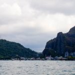 View from El Nido Beach, Palawan