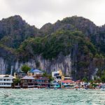 View from El Nido Beach, Palawan