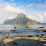 Cadlao Island viewed from Gawad Kalinga at El Nido Palawan