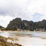 View from El Nido Beach, Palawan