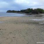The sand at Tandoyong Island is not as fine as Tondol White Sand Beach