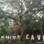 This is what greets you as soon as you enter Echnted Cave Resort, Bolinao