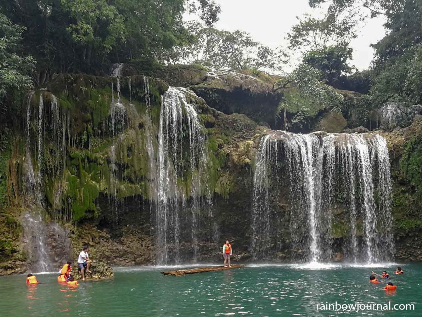 According to the locals, the pool at Bolinao Falls 1 is about 40 feet deep