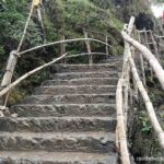 Steps leading down to Bolinao Falls 1