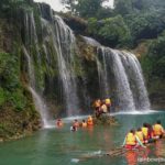 Rafts are also available for rent at Bolinao Falls 1
