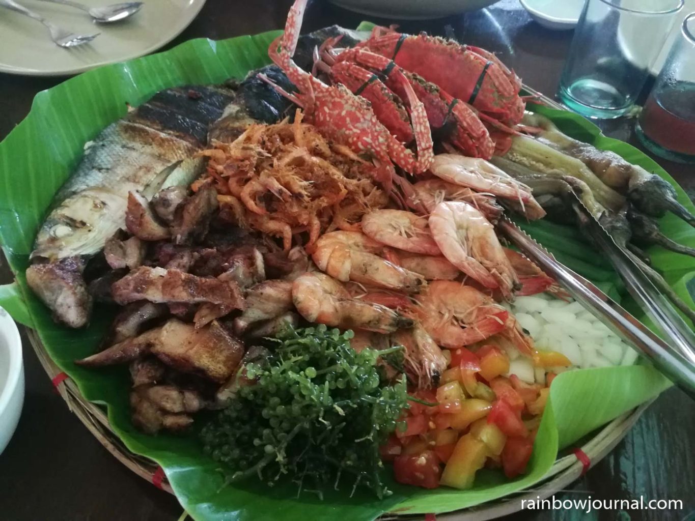 We ordered the set meal at Sungayan Grill, Bolinao