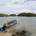 Small beach on Cuenco Island