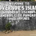 Our first stop during our Hundred Islands tour