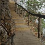 There are a couple of paths that lead to the top pf Governor's Island