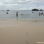 Quezon Island has a nice little beach