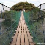 Hanging bridge on Quezon Island