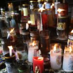 Candle offerings at the Our Lady of Manaoag Church in Pangasinan
