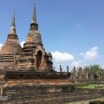 Two bell-shaped chedis