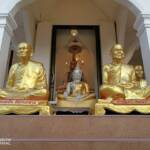 Gold statues