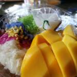 Mango with sticky rice